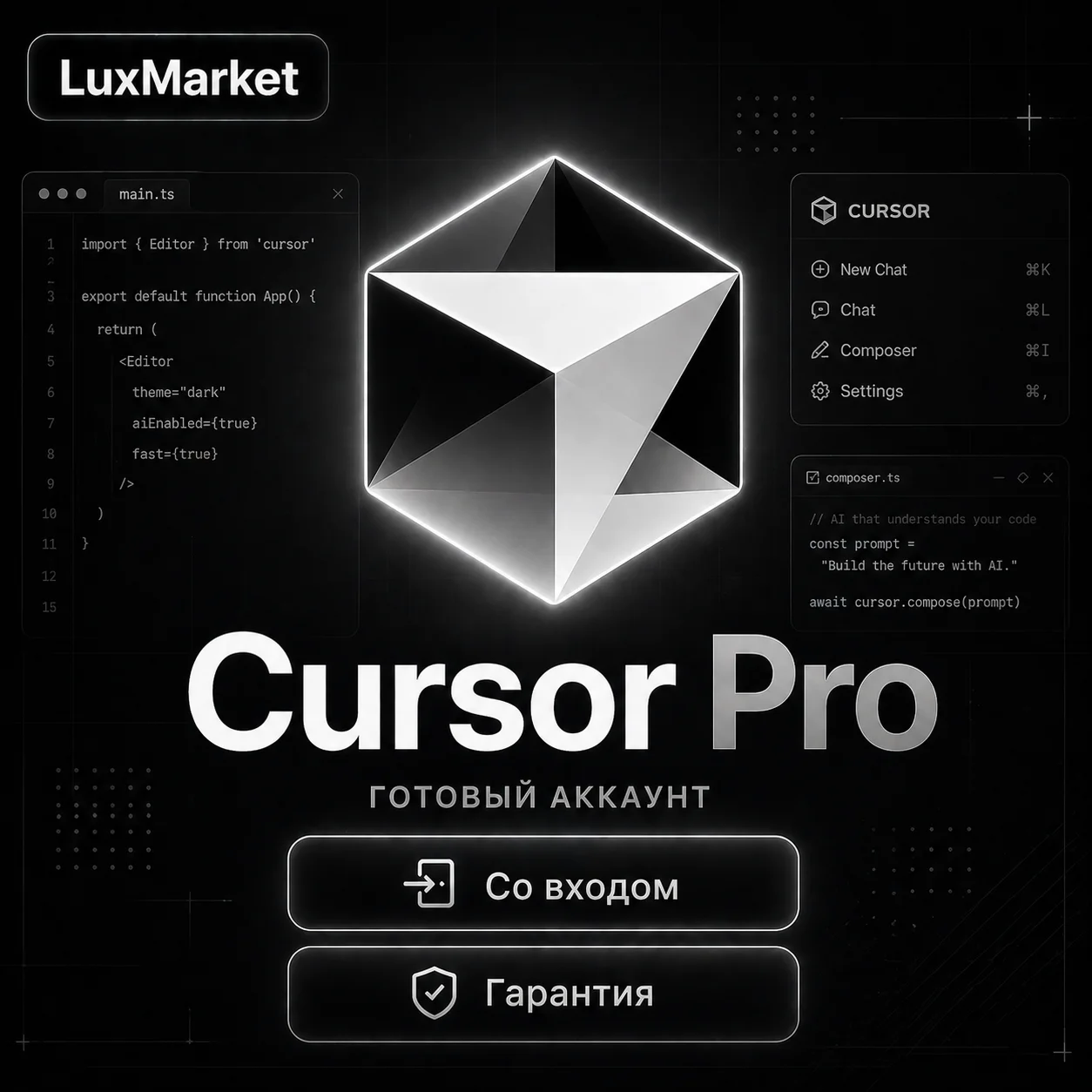АВТОВЫДАЧА | Cursor PRO/PRO+/ULTRA  | ГОТОВЫЙ АККАУНТ