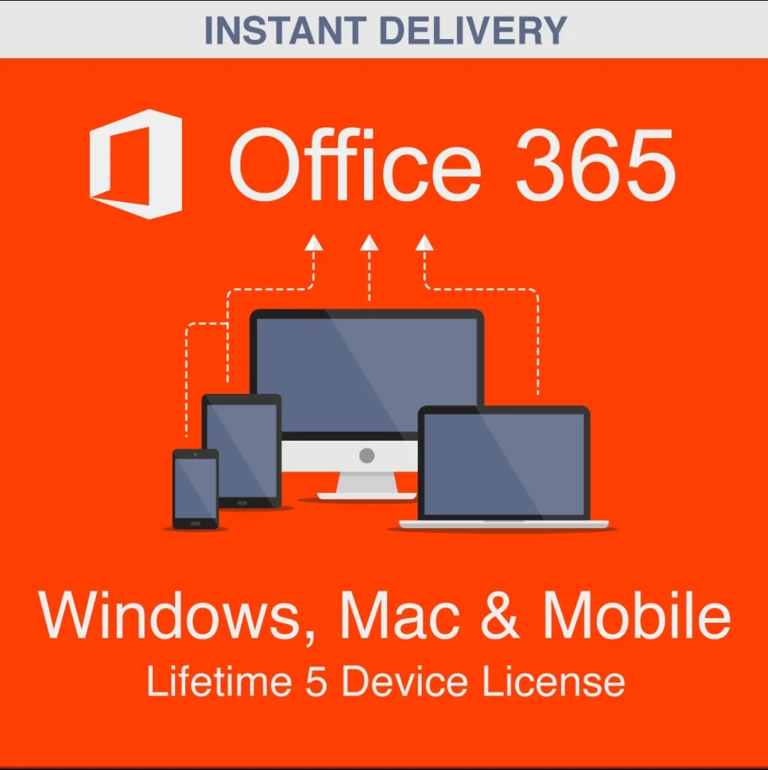 Microsoft Office 365 — пожизненная учетная запись, 5 устройств