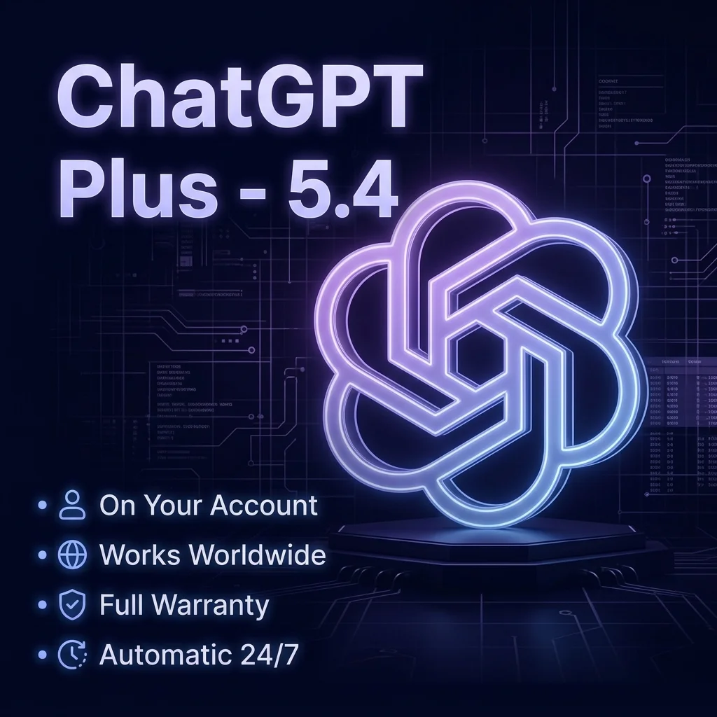 ChatGPT Plus - Codex Plus - 1 месяц - Личный аккаунт - Полная гарантия