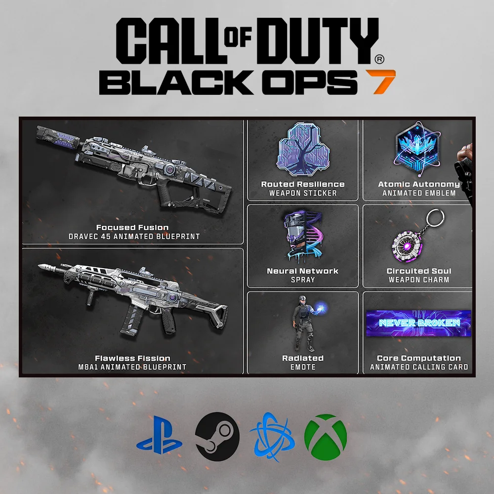 НАБОР НАСЛЕДИЕ CoD BLACK OPS 7 🔑