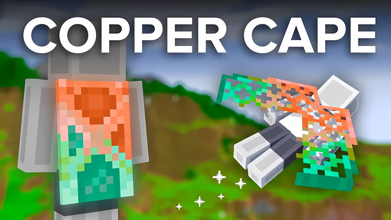 МАЙНКРАФТ ⛏️【Copper Cape】🔨СКИН • ТВИЧ ДРОПЫ / ДРОПСЫ • JAVA & BEDROCK•GLOBAL