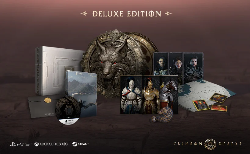 CRIMSON DESERT DELUXE EDITION | ВСЕ ДОПОЛНЕНИЯ И БОНУСЫ | STEAM | ПК
