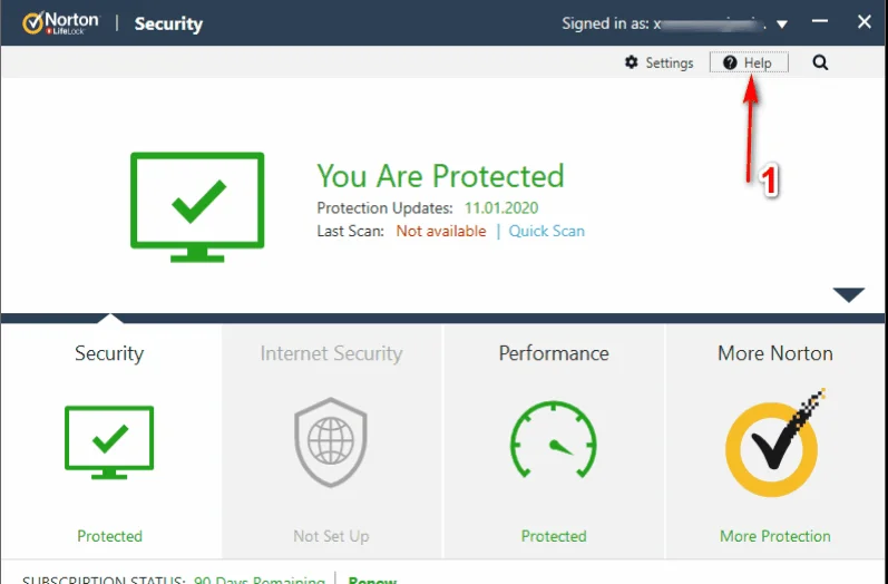 Norton Security Deluxe (90 дней) 5 устройств  Global