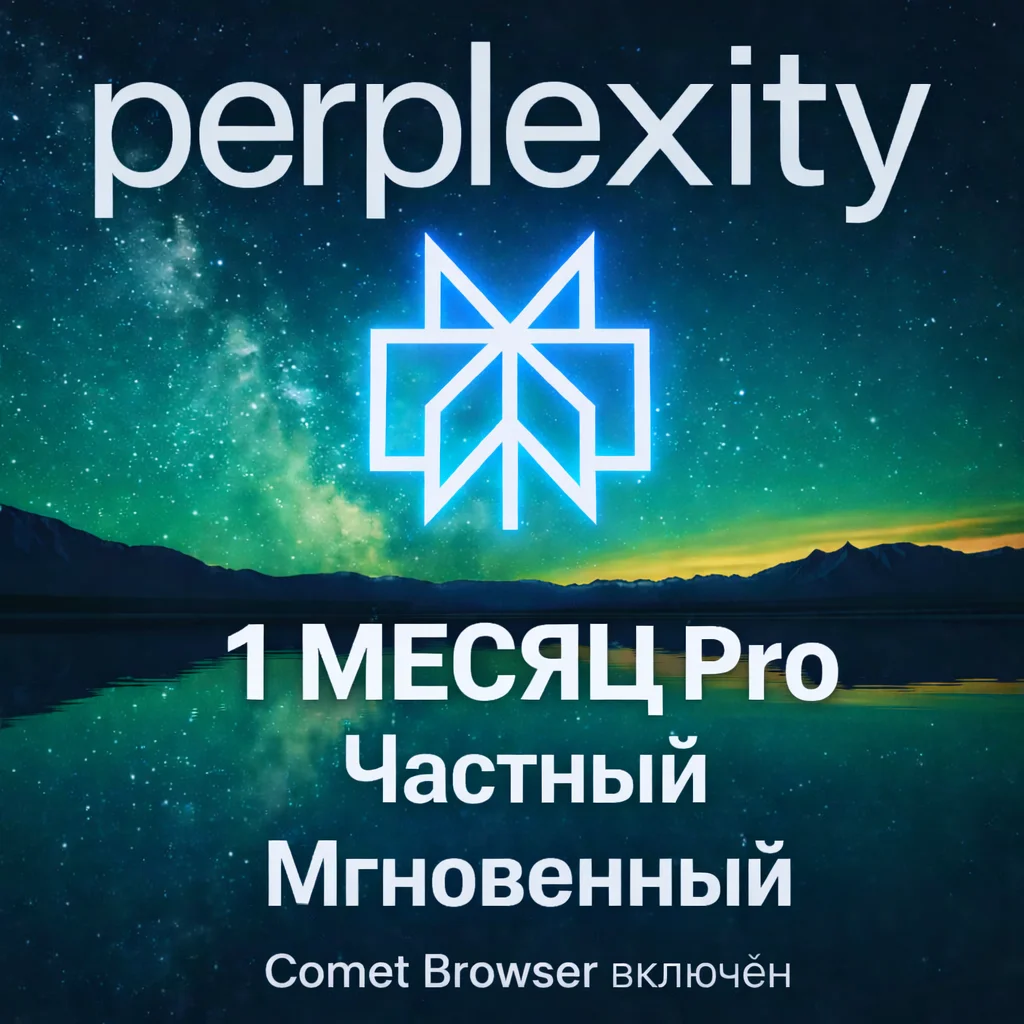 Perplexity AI Pro _ Max  | 1 Месяц | Официальное Продление | Любой Аккаунт | ГАРАНТИЯ