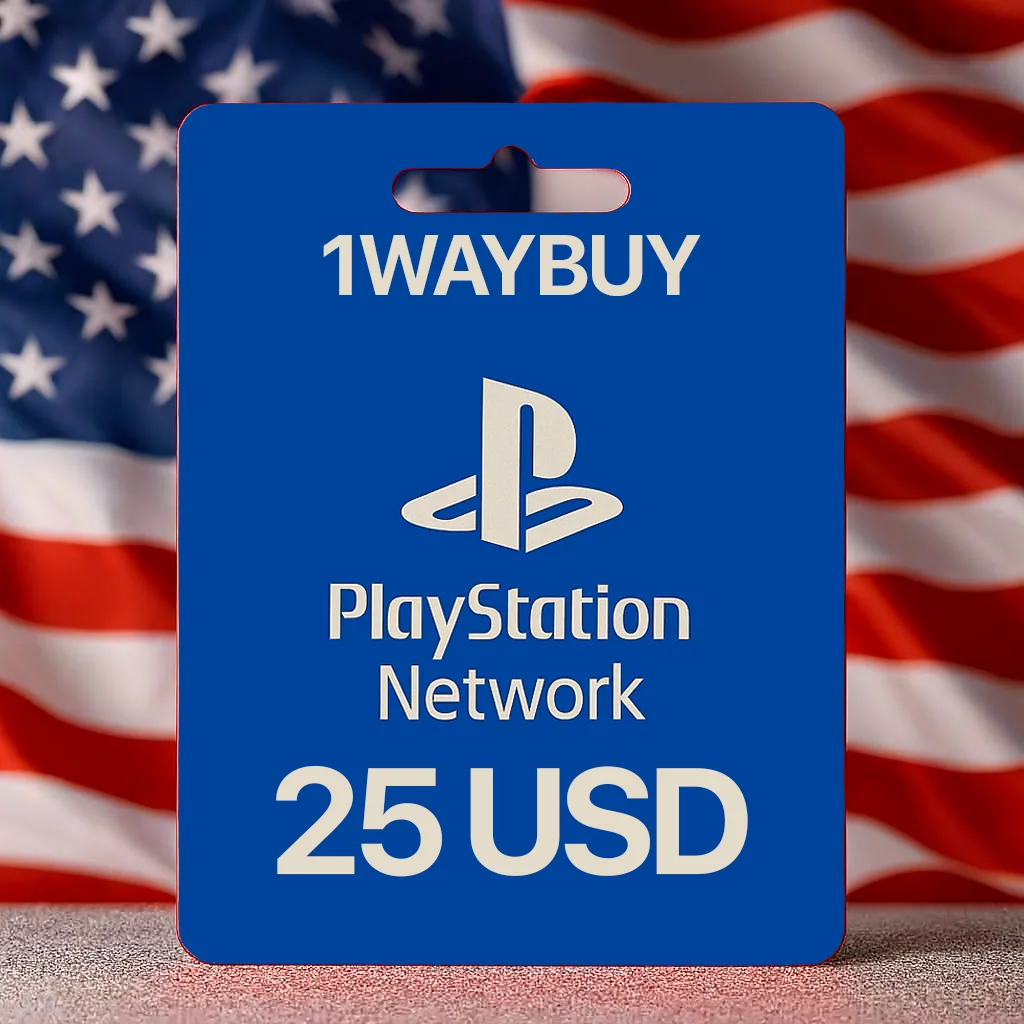 США PlayStation Netwoк 25 USD Подарочная карта код пин